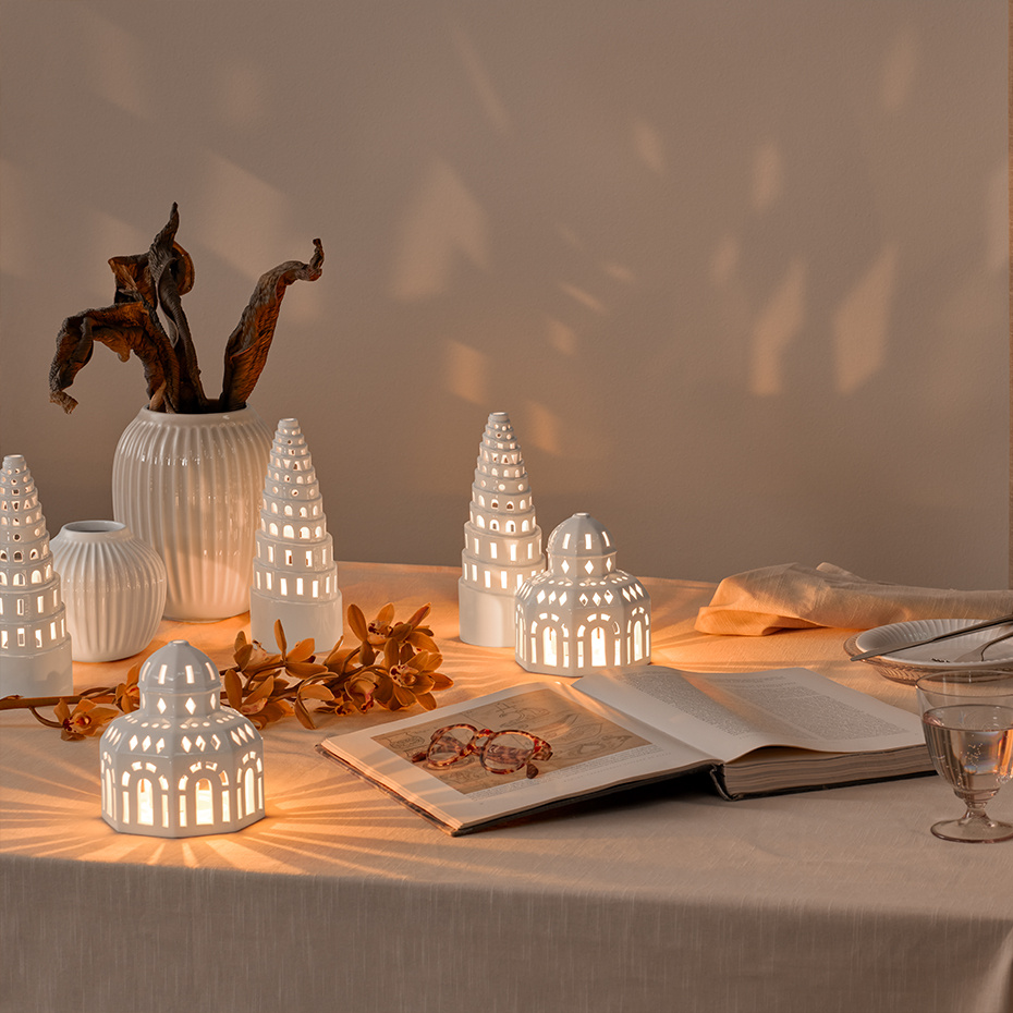 Urbania Lighthouse Ljuslykta High Tower White