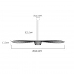 Vertigo Pendel Large Ø200cm Black Vertigo Pendel Large Ø200cm Black