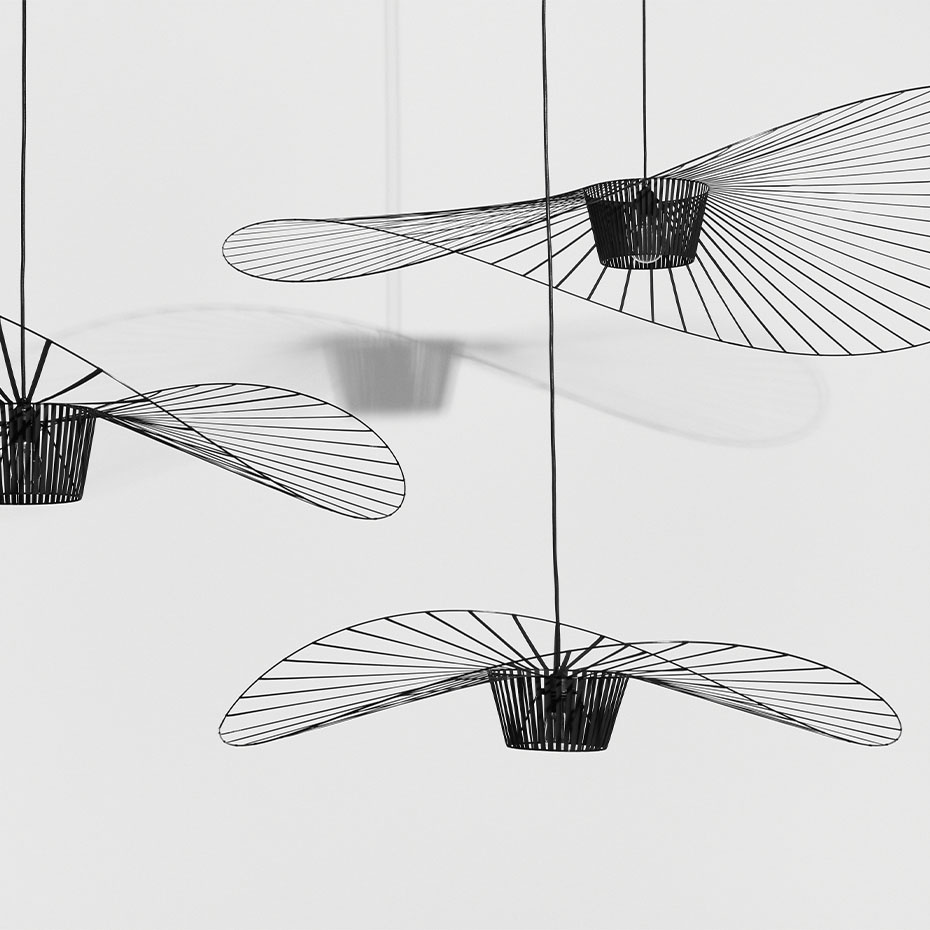 Vertigo Pendel Medium Ø140cm Black