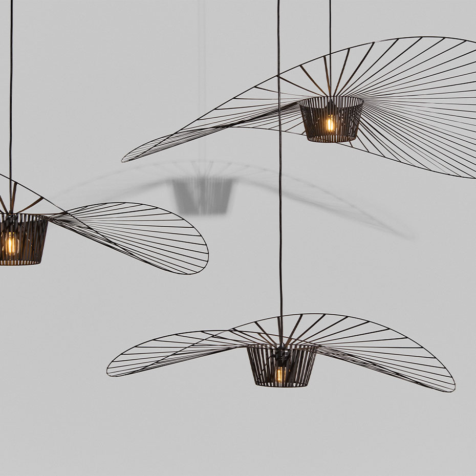 Vertigo Pendel Medium Ø140cm Black