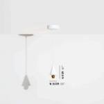 Cherry Pendel Extra Small White & Gold Cherry Pendel Extra Small White & Gold