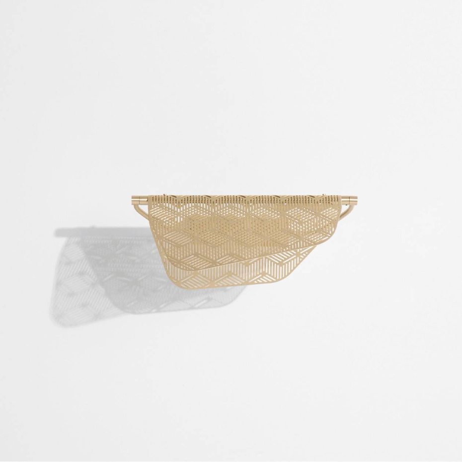 Mediterranea Vägglampa Brushed Brass