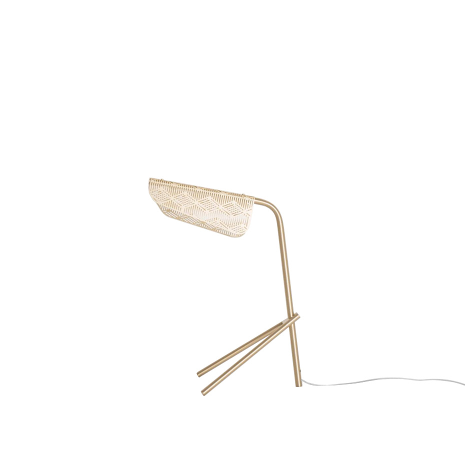 Mediterranea Bordslampa Brushed Brass