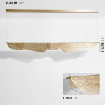 Mediterranea Pendel Large Brushed Brass Mediterranea Pendel Large Brushed Brass