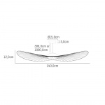 Vertigo Nova Pendel Medium Ø140cm White Vertigo Nova Pendel Medium Ø140cm White