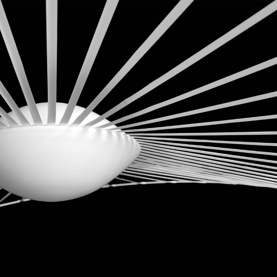 Vertigo Nova Vägglampa Ø110cm White