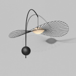 Vertigo Nova Vägglampa Ø110cm Black Vertigo Nova Vägglampa Ø110cm Black