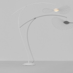 Vertigo Nova Golvlampa Ø110cm White Vertigo Nova Golvlampa Ø110cm White