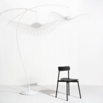 Vertigo Nova Golvlampa Ø110cm White Vertigo Nova Golvlampa Ø110cm White