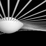 Vertigo Nova Golvlampa Ø110cm White Vertigo Nova Golvlampa Ø110cm White