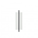 Lámina 45 Vägglampa Glossy White Grey Lámina 45 Vägglampa Glossy White Grey