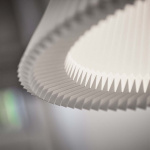 Le Klint 1 Mega Pendel Ø60cm White/Brass Le Klint 1 Mega Pendel Ø60cm White/Brass