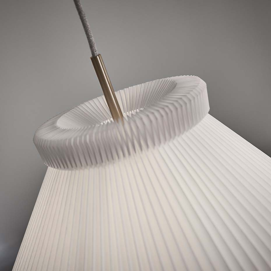 Le Klint 1 Mega Pendel Ø85cm White/Brass