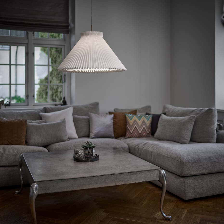 Le Klint 1 Mega Pendel Ø85cm White/Brass