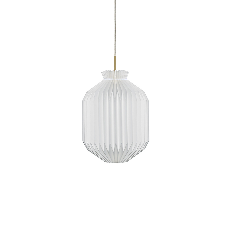 Le Klint 105 Anniversary Pendel Large White/Golden Fitting