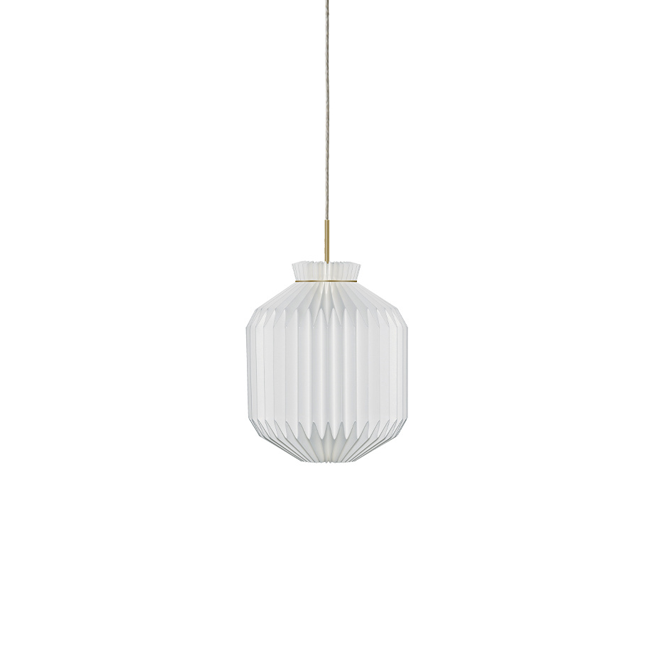 Le Klint 105 Anniversary Pendel Small White/Golden Fitting