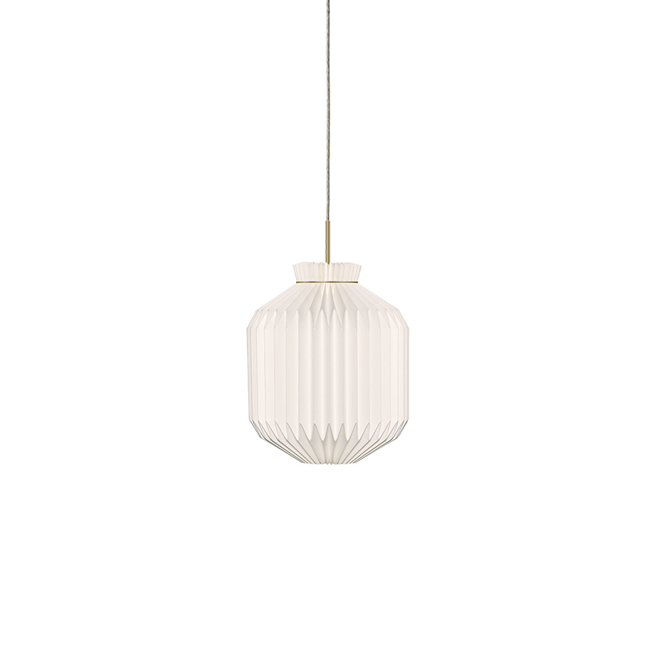 Le Klint 105 Anniversary Pendel Small White/Golden Fitting