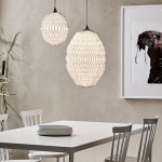 Caleo 1 Pendel White/Bronze Caleo 1 Pendel White/Bronze