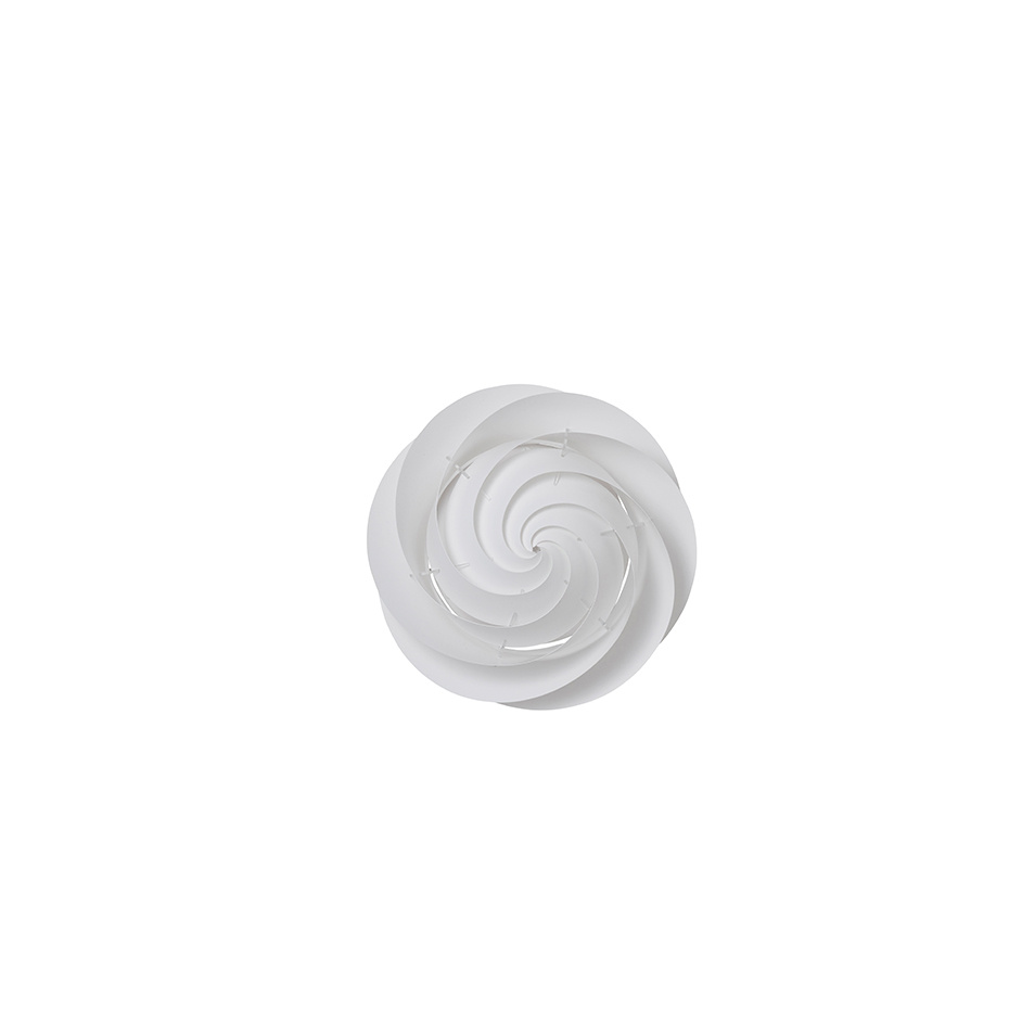 Swirl Plafond/Vägglampa Small White