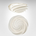 Swirl Plafond/Vägglampa Small White Swirl Plafond/Vägglampa Small White