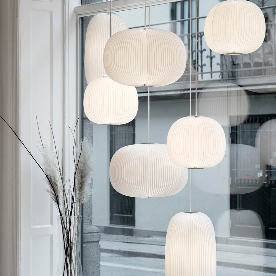 Lamella 4 Pendel White/Golden