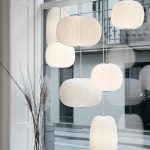 Lamella 4 Pendel White/Silver Lamella 4 Pendel White/Silver