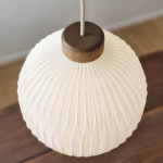 Le Klint 180 Pendel Smoked Oak/Brass Le Klint 180 Pendel Smoked Oak/Brass