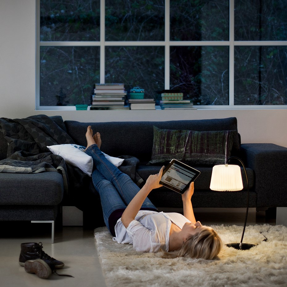 Snowdrop Bordslampa Black