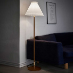 Le Klint 328 LK 80 Golvlampa Smoked Oak/Brass Le Klint 328 LK 80 Golvlampa Smoked Oak/Brass