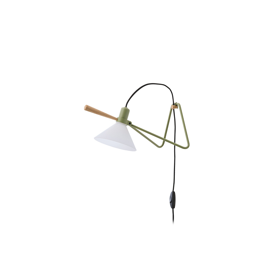 Spot 356 Bordslampa/Vägglampa Olive Green