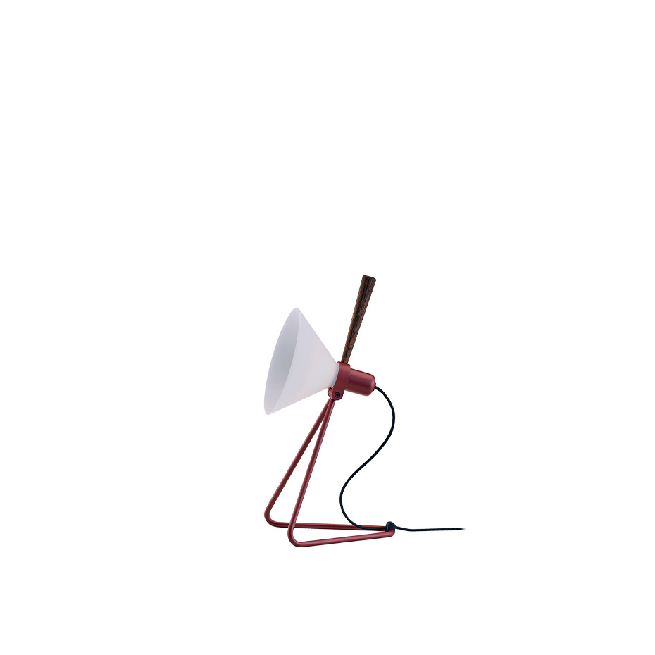 Spot 356 Bordslampa/Vägglampa Oxide Red