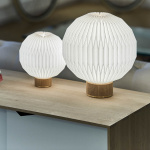 Le Klint 375 Bordslampa Small Light Oak/Brass Le Klint 375 Bordslampa Small Light Oak/Brass