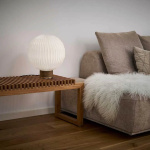 Le Klint 375 Bordslampa Small Smoked Oak/Brass Le Klint 375 Bordslampa Small Smoked Oak/Brass
