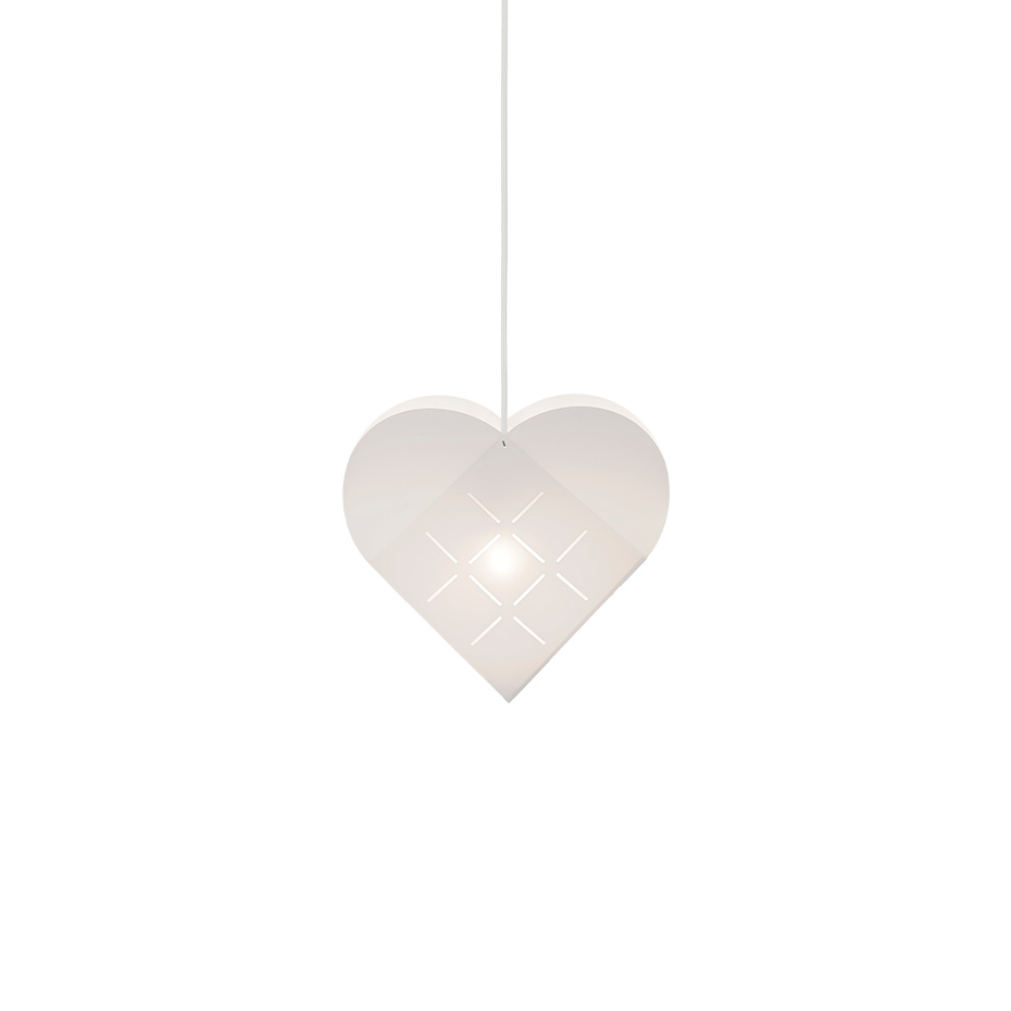 Le Klint Heart Light Stjärna X-Small White