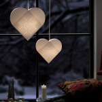 Heart Light Stjärna X-Small White Heart Light Stjärna X-Small White