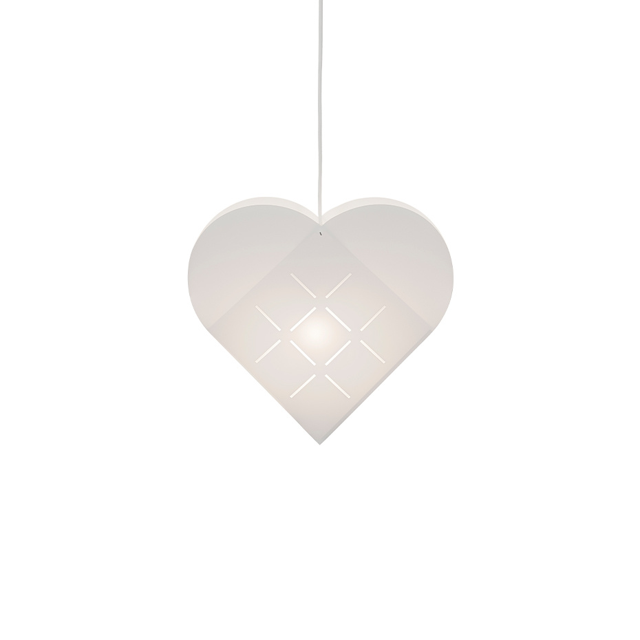 Le Klint Heart Light Stjärna Small White