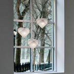 Heart Light Stjärna Small White Heart Light Stjärna Small White