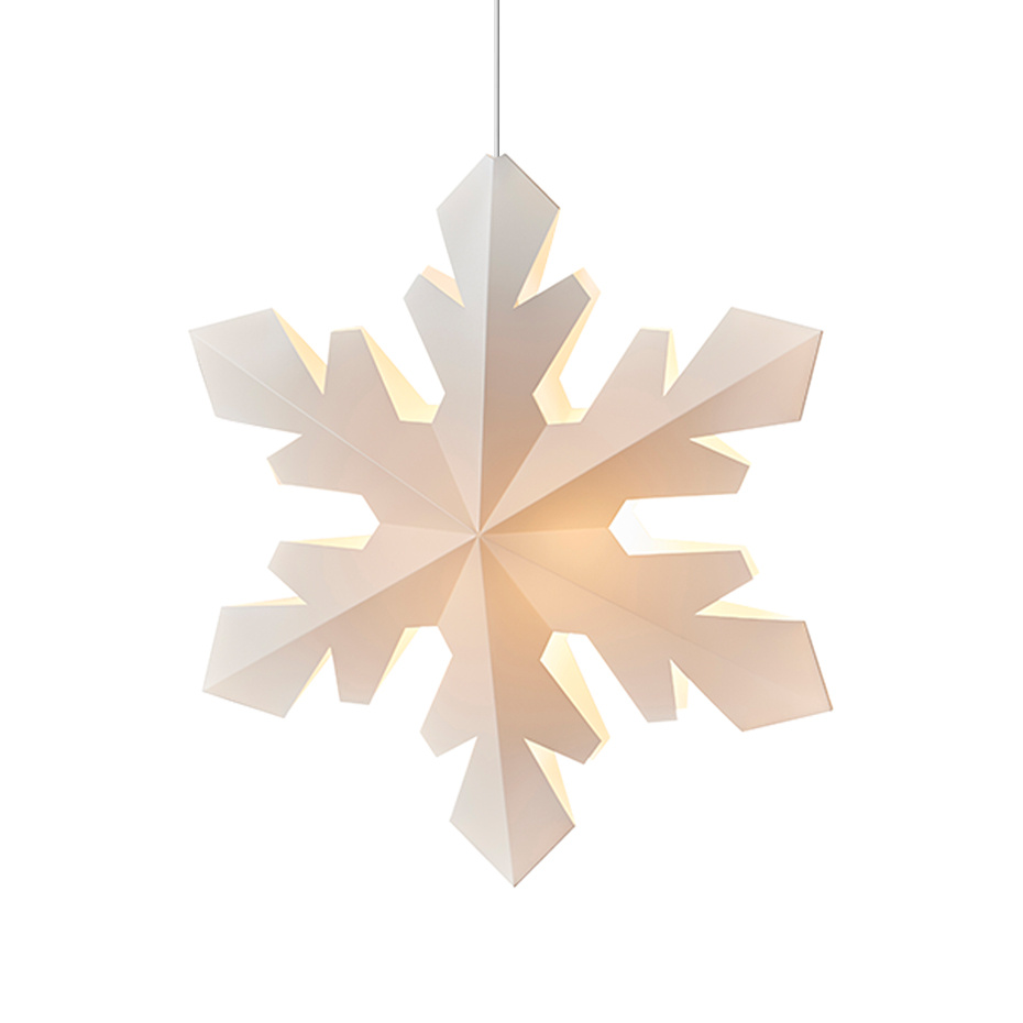 Le Klint Snowflake Stjärna X-Large White