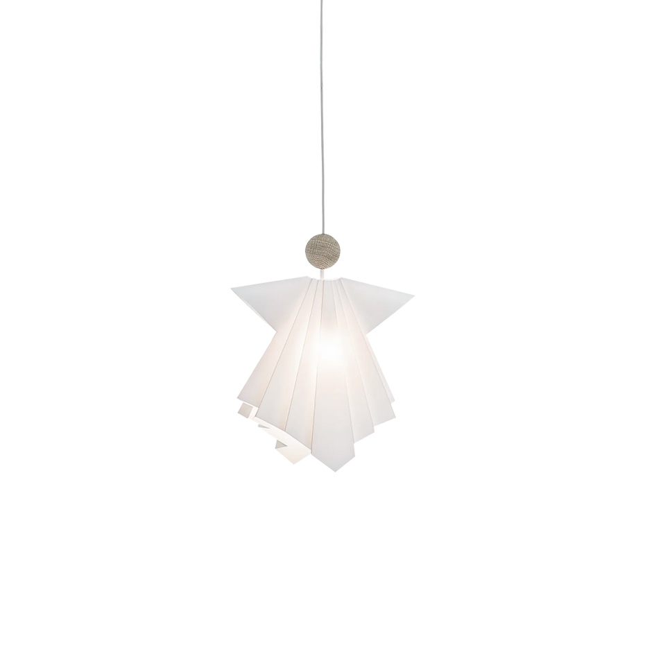 Le Klint Angel Uriel Stjärna Small White/Light Oak