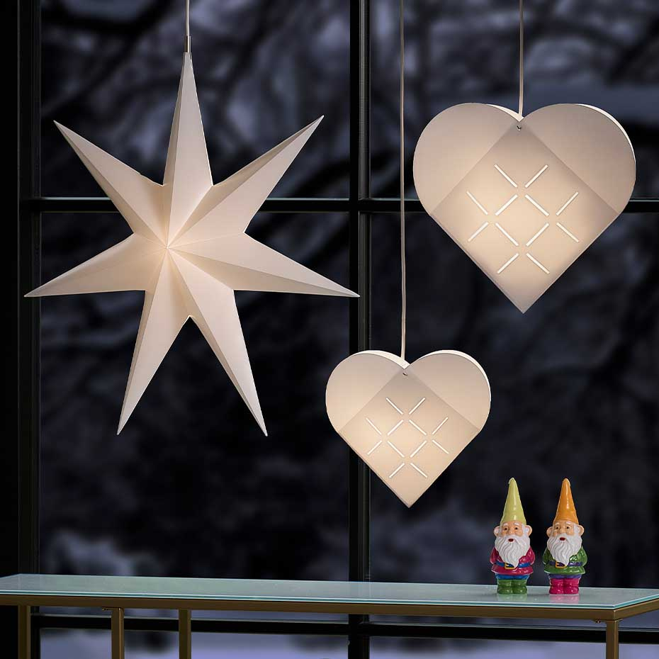 Twinkle Star Stjärna White