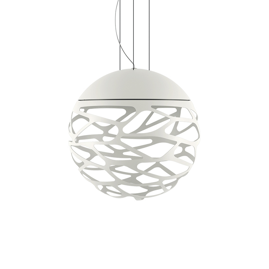 Kelly Sphere Pendel Medium Ø50cm Matt White