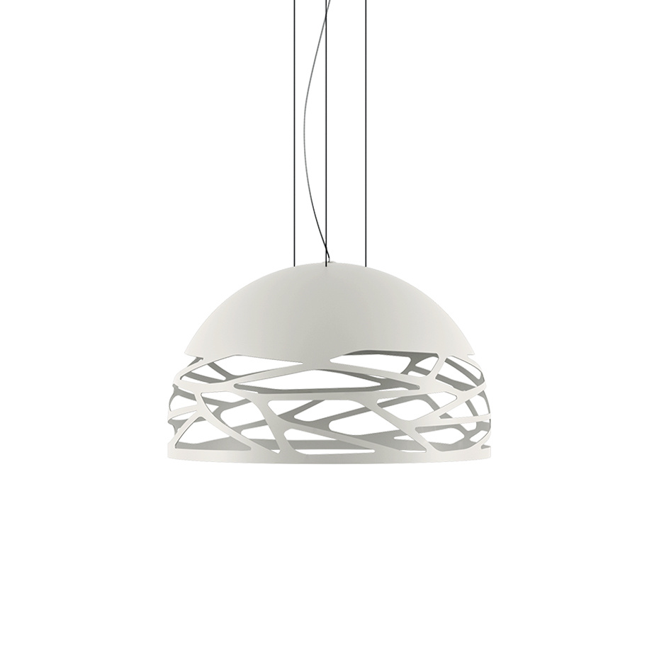 Kelly Dome Pendel Small Ø50cm Matt White