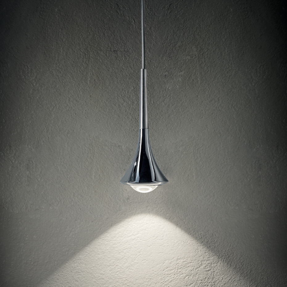 Rain Pendel Chrome/Coppery Bronze