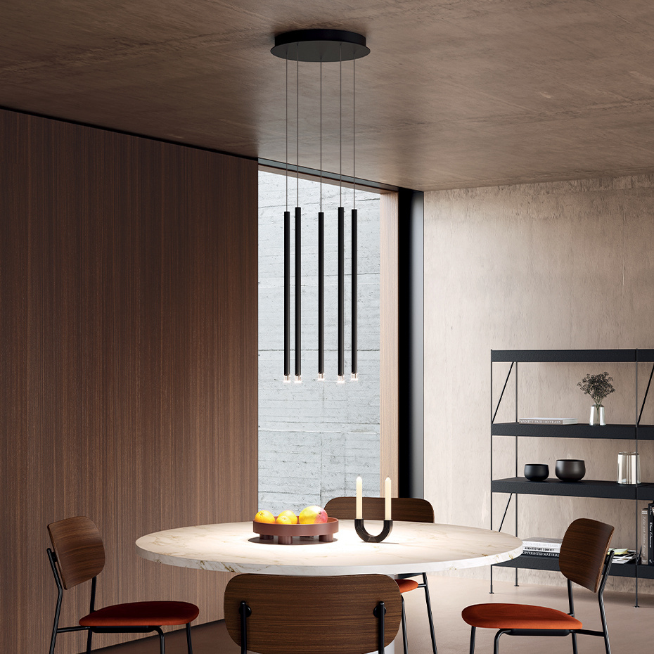 A-Tube Nano Pendel Medium 60cm Matt Black