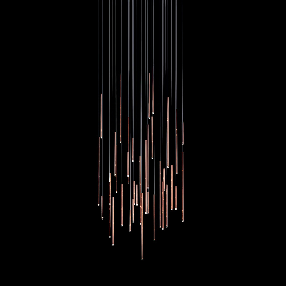 A-Tube Nano Pendel Medium 60cm Rose Gold