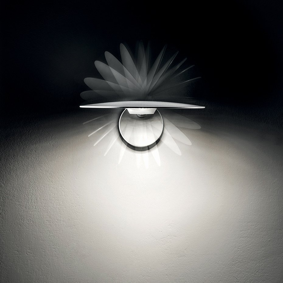 Puzzle Round Taklampa/Vägglampa Single Matt Champagne