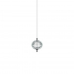 Jefferson Pendel Mini Crystal/Black Chrome Jefferson Pendel Mini Crystal/Black Chrome