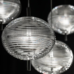 Jefferson Pendel Mini Crystal/Black Chrome Jefferson Pendel Mini Crystal/Black Chrome