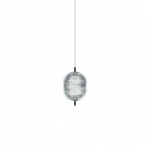 Jefferson Pendel Small Crystal/Black Chrome Jefferson Pendel Small Crystal/Black Chrome