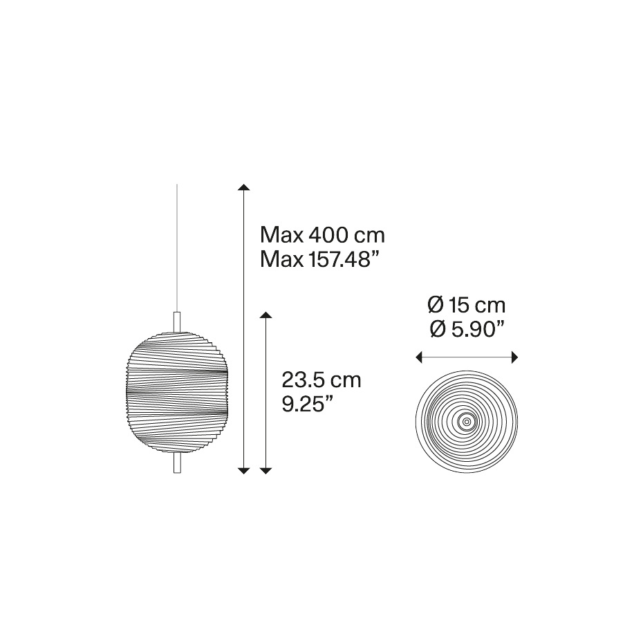 Jefferson Pendel Small Crystal/Gold